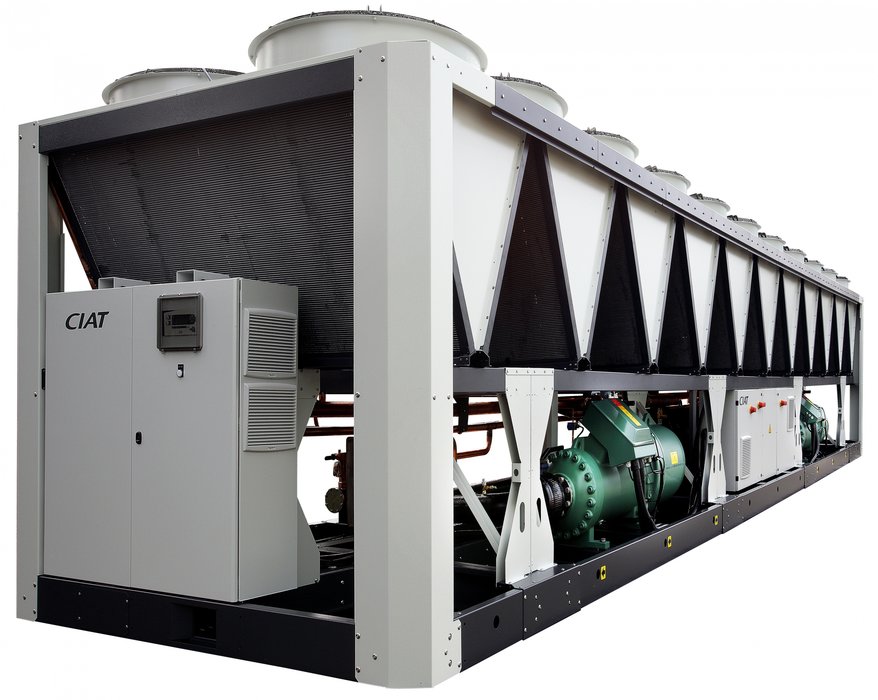 POWERCIAT2 – CIAT’s nieuwe volgens eco-design normen ontworpen 610-1350 kW waterkoelaggregaten